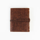 Leather Vermont Made Foraging Journal on a white background at Addison West