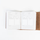 Leather Vermont Made Foraging Journal on a white background at Addison West