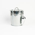 Galvanized Metal Ice Bucket on a white background at Addison West