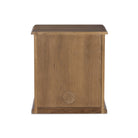Amber Lewis x Four Hands Poppy Nightstand in Saddle Brown on a white background at Addison West