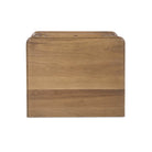 Amber Lewis x Four Hands Poppy Nightstand in Saddle Brown on a white background at Addison West