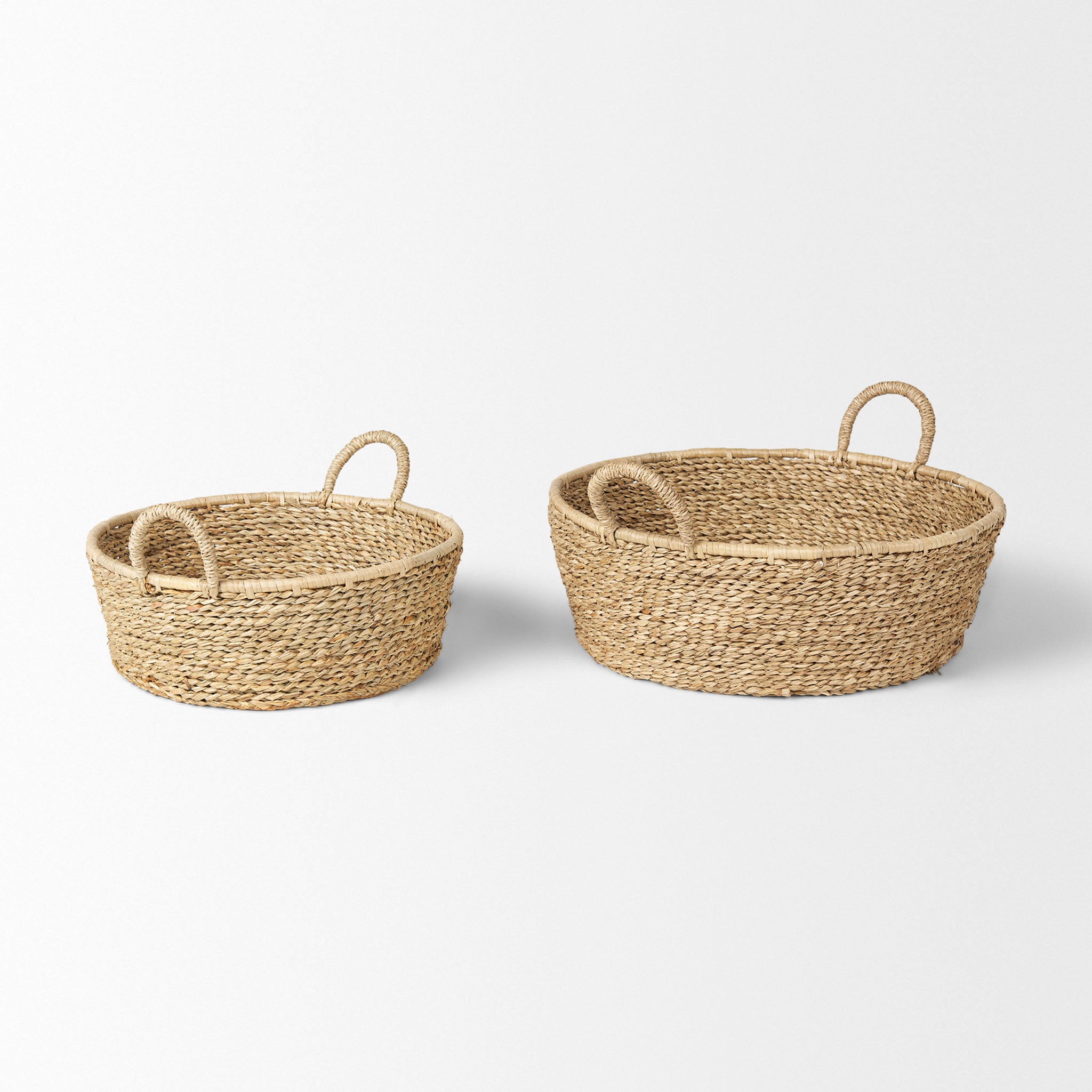 Anya Baskets, Set of 2 on a white background at Addison West