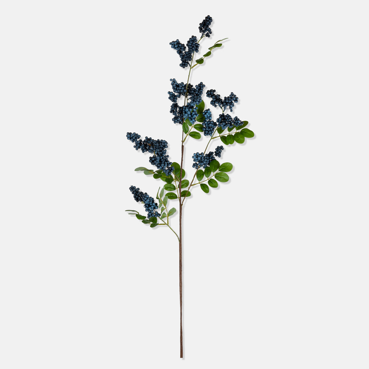 Abigail Ahern Artificial Bilberry Branch on a white background at Addison West