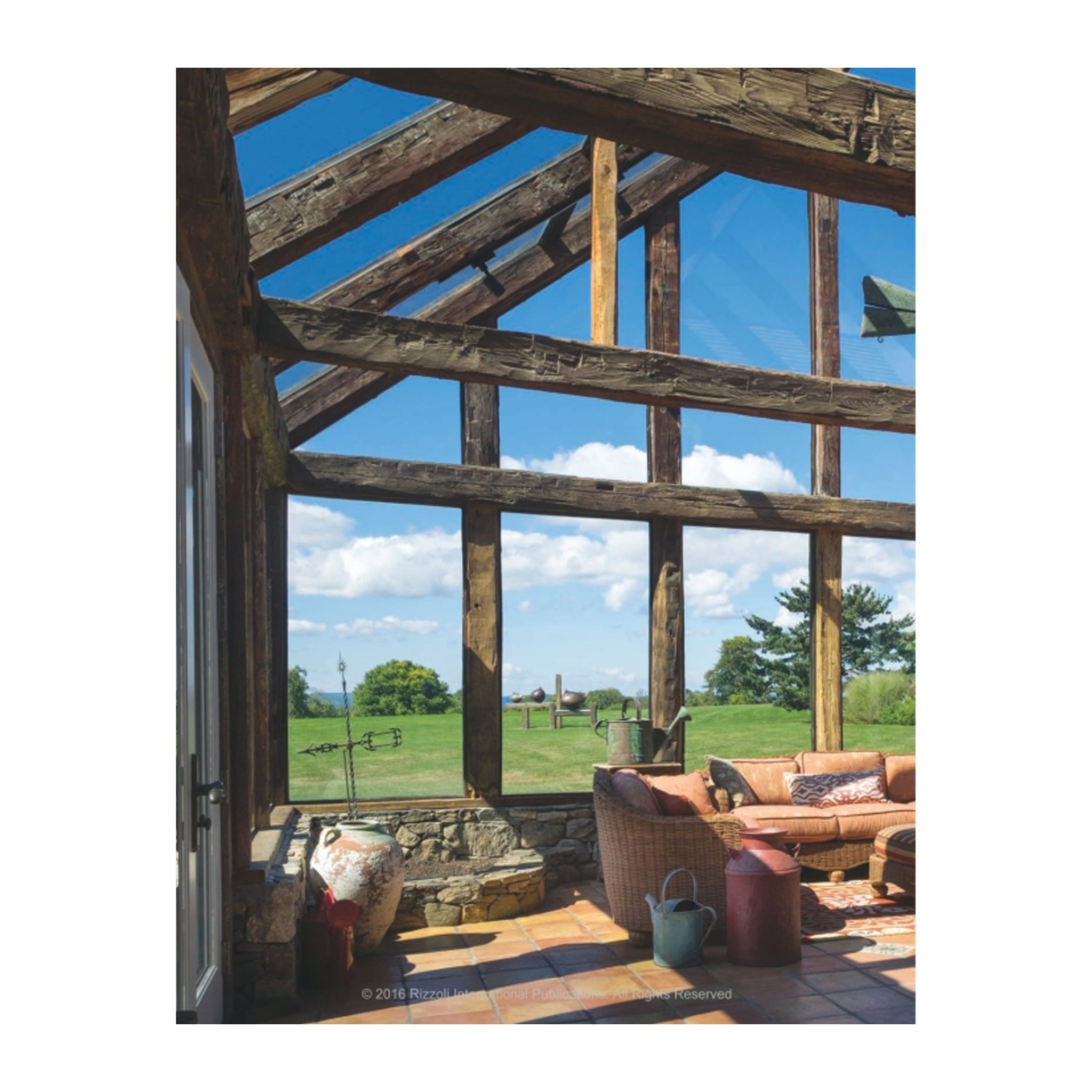 At Home in The American Barn by James B. Garrison and Geoffrey Gross on a white background at Addison West