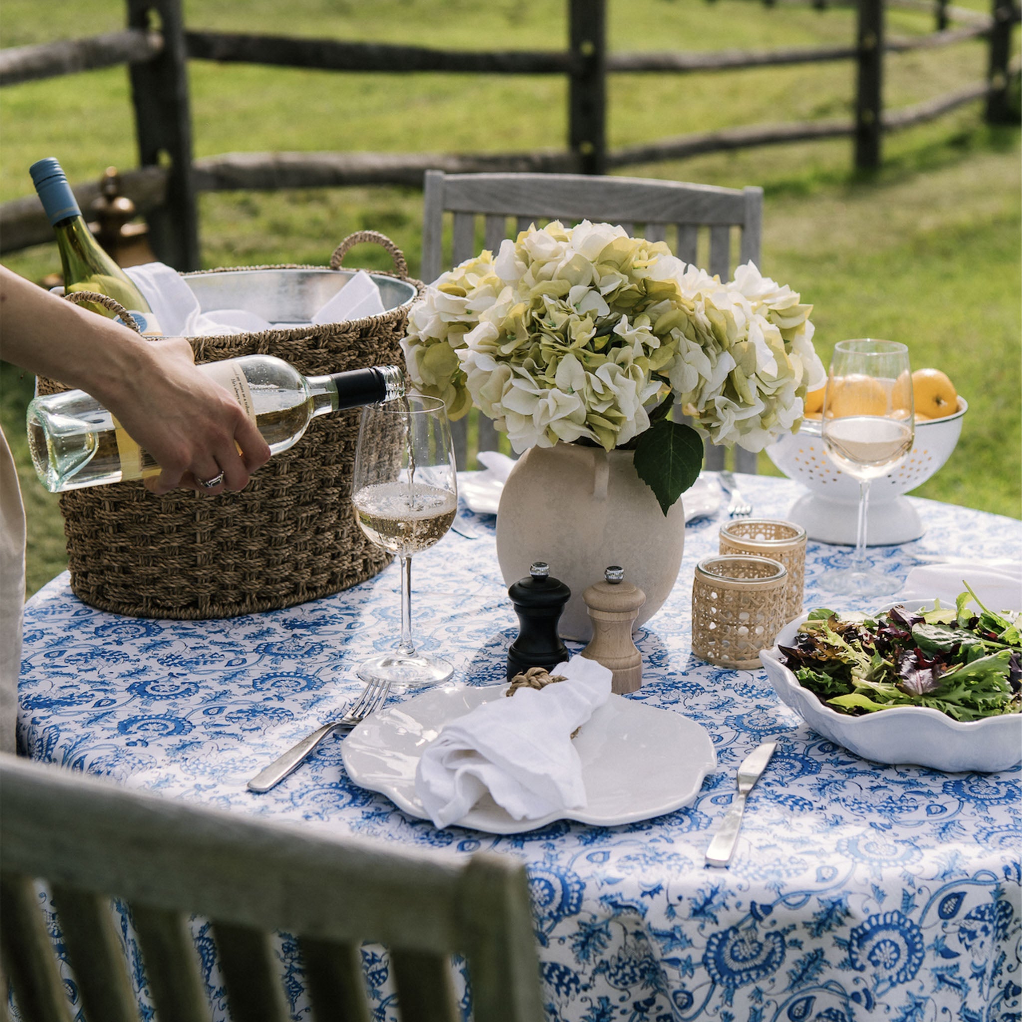 Beatriz Ball Melamine Bloom Medium Bowl - Addison West
