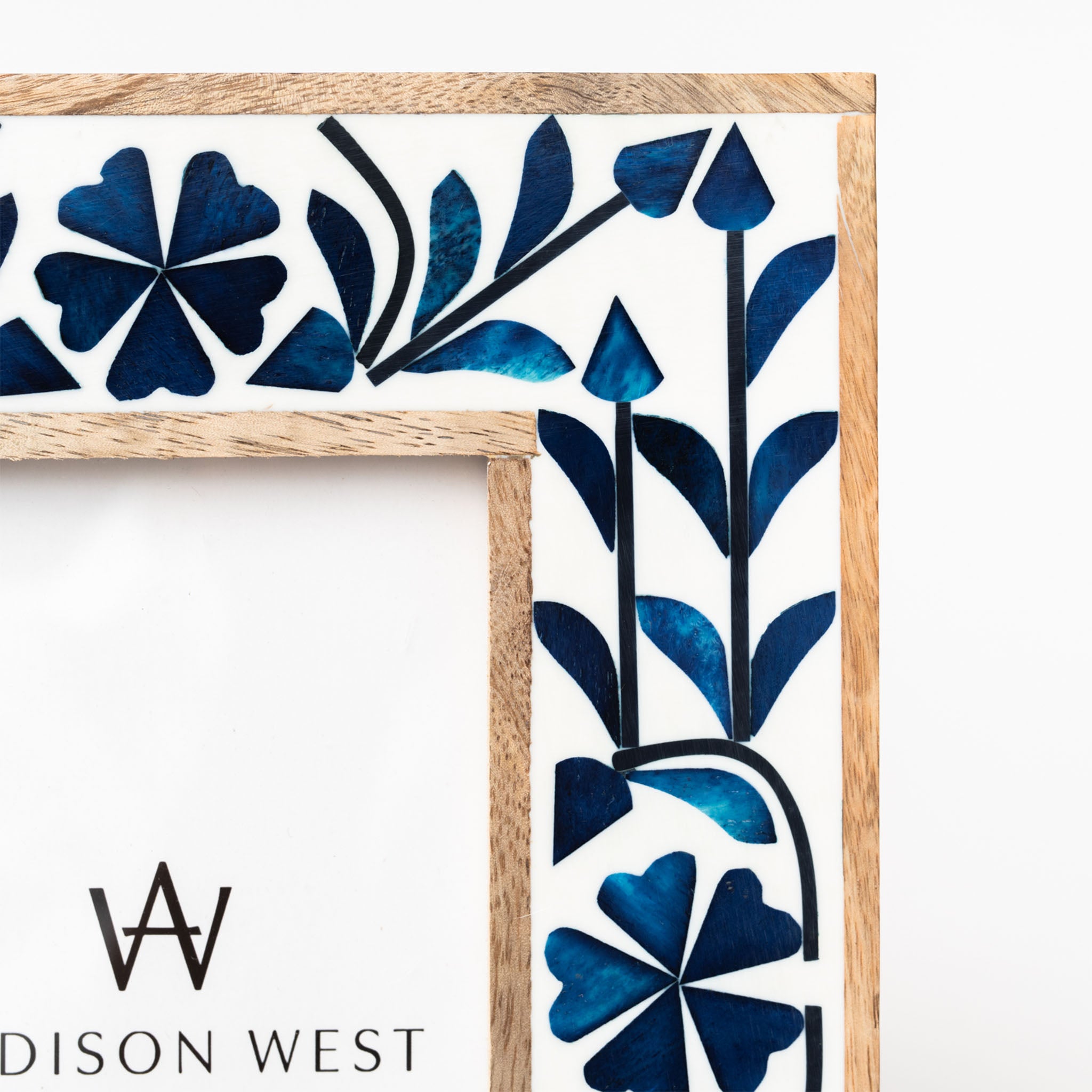 Blue Belle Inlay Picture Frame - Addison West