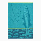 Blue Fish French Jacquard Tea Towel - Addison West