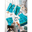 Blue Fish French Jacquard Tea Towel - Addison West