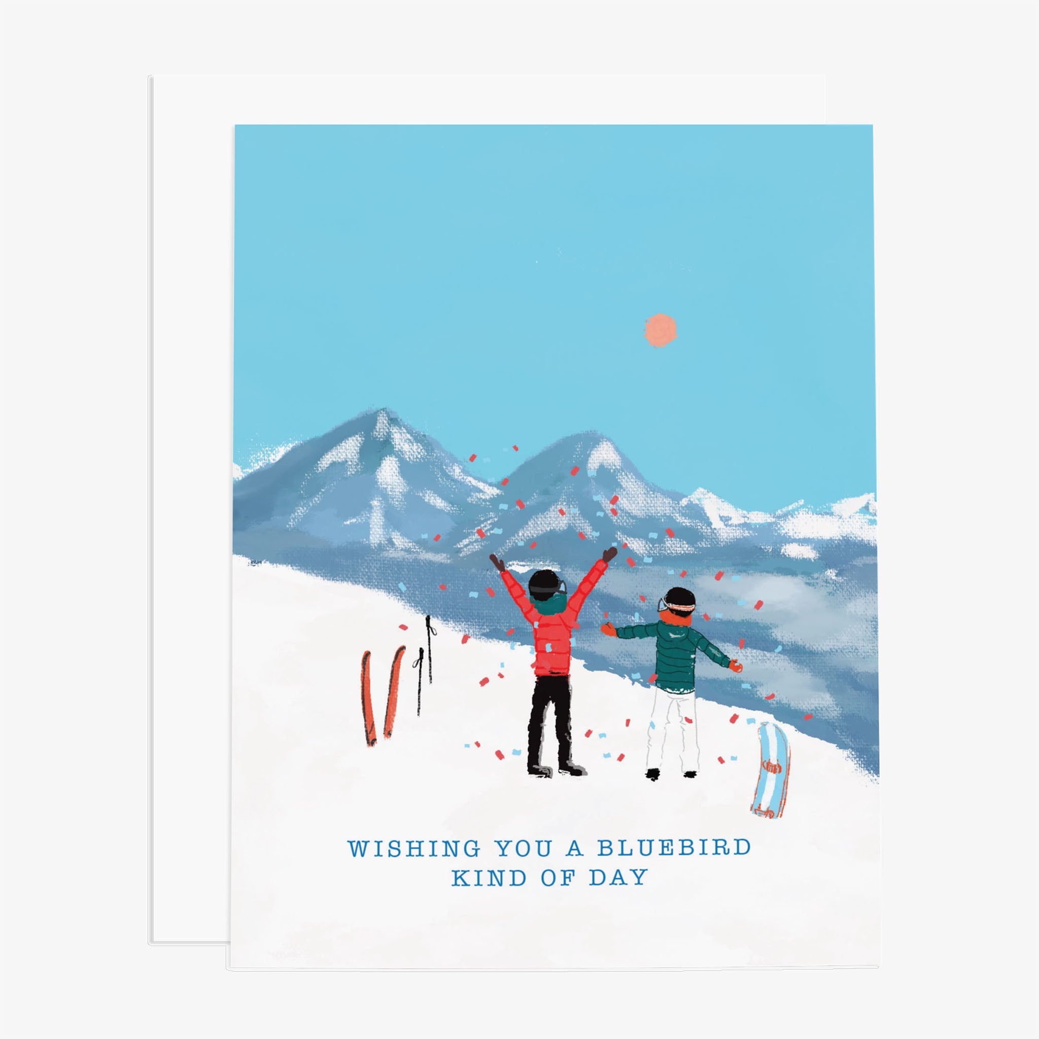 Bluebird Day Greeting Card - Addison West