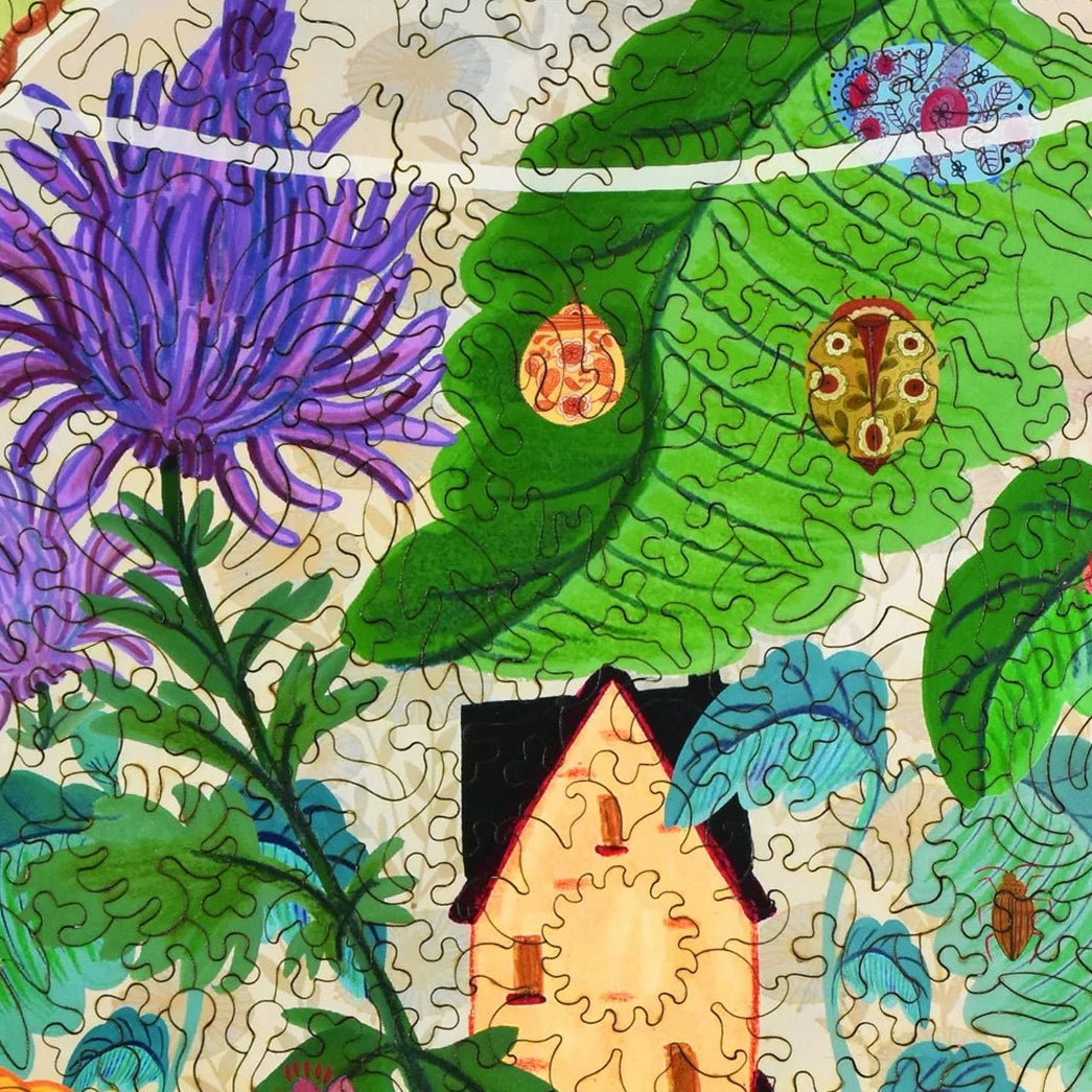 Liberty Puzzles Bug Garden Terrarium on a white background at Addison West