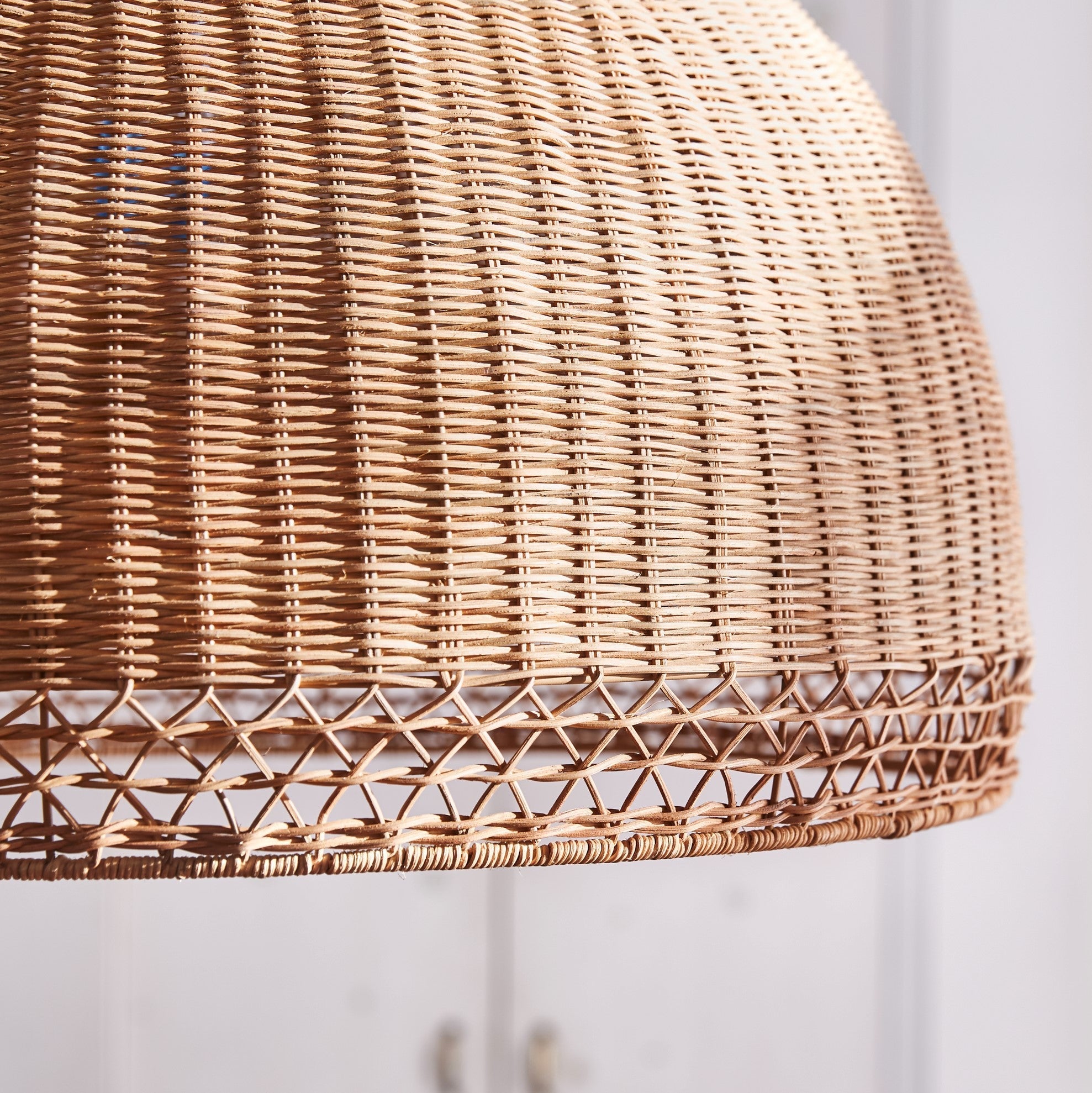 Woven Augusta Pendant on a white background at Addison West