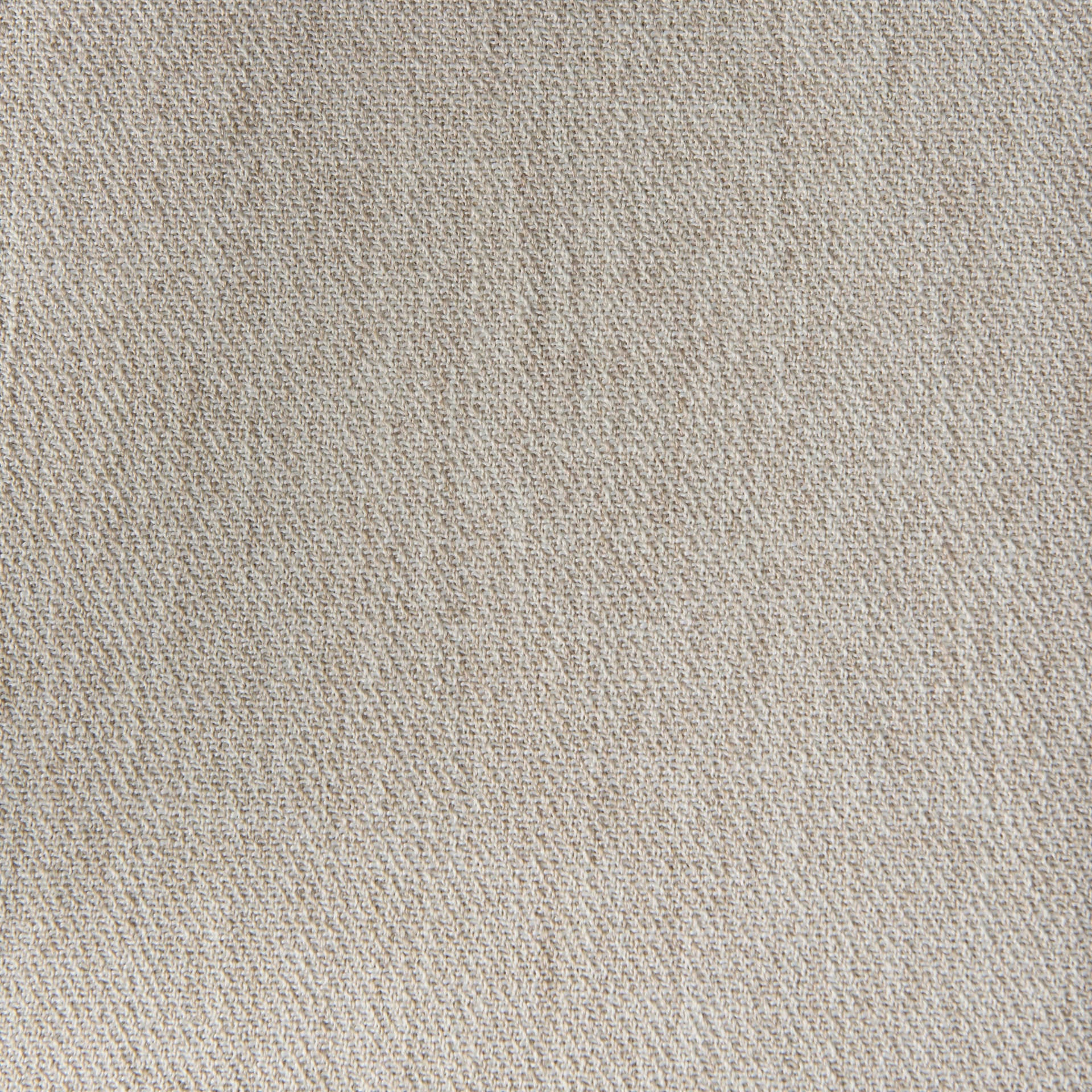 Close up of fabric of Clara Black Wood W/ Cream Fabric Seat and Cane Back Dining Chair on a white background