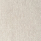 Close up of fabric of Clara Light Brown Wood W/ Cream Fabric Seat and Cane Back Armless Dining Chair