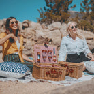 Classic Wine and Cheese Wicker Picnic Basket - Addison West