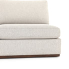 Four Hands Colt 2-Piece Sectional in Aldred Silver with Right Chaise - Addison West