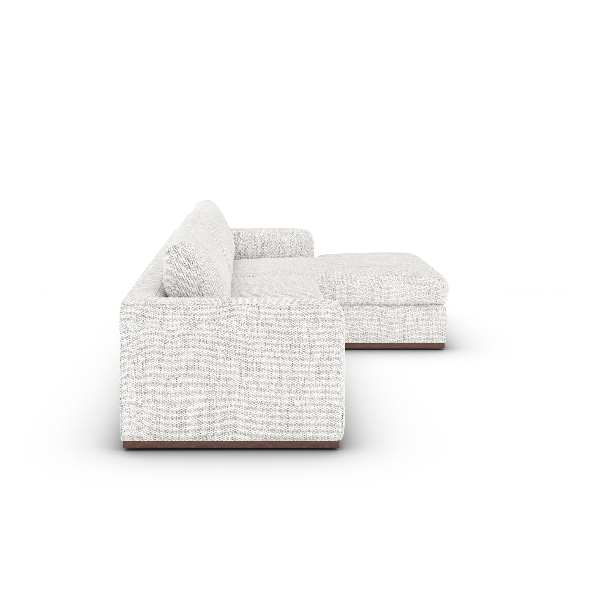 Four Hands Colt 2-Piece Sectional in Merino Cotton Right Chaise - Addison West