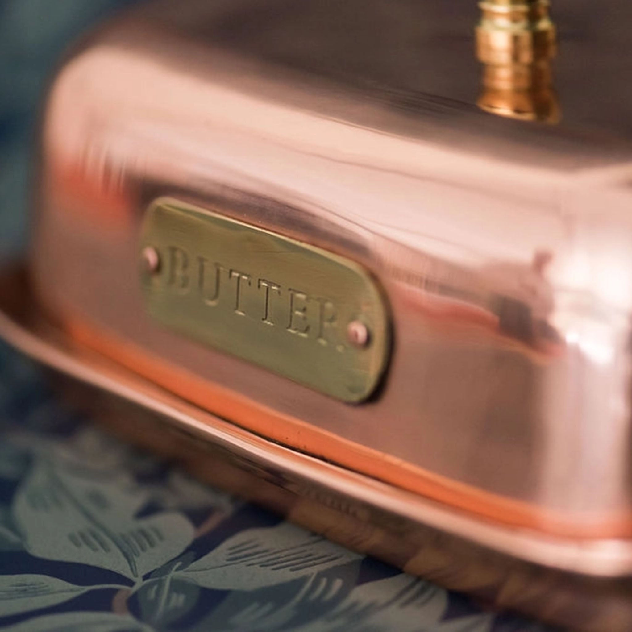Heirloom Copper Butter Dish - Addison West