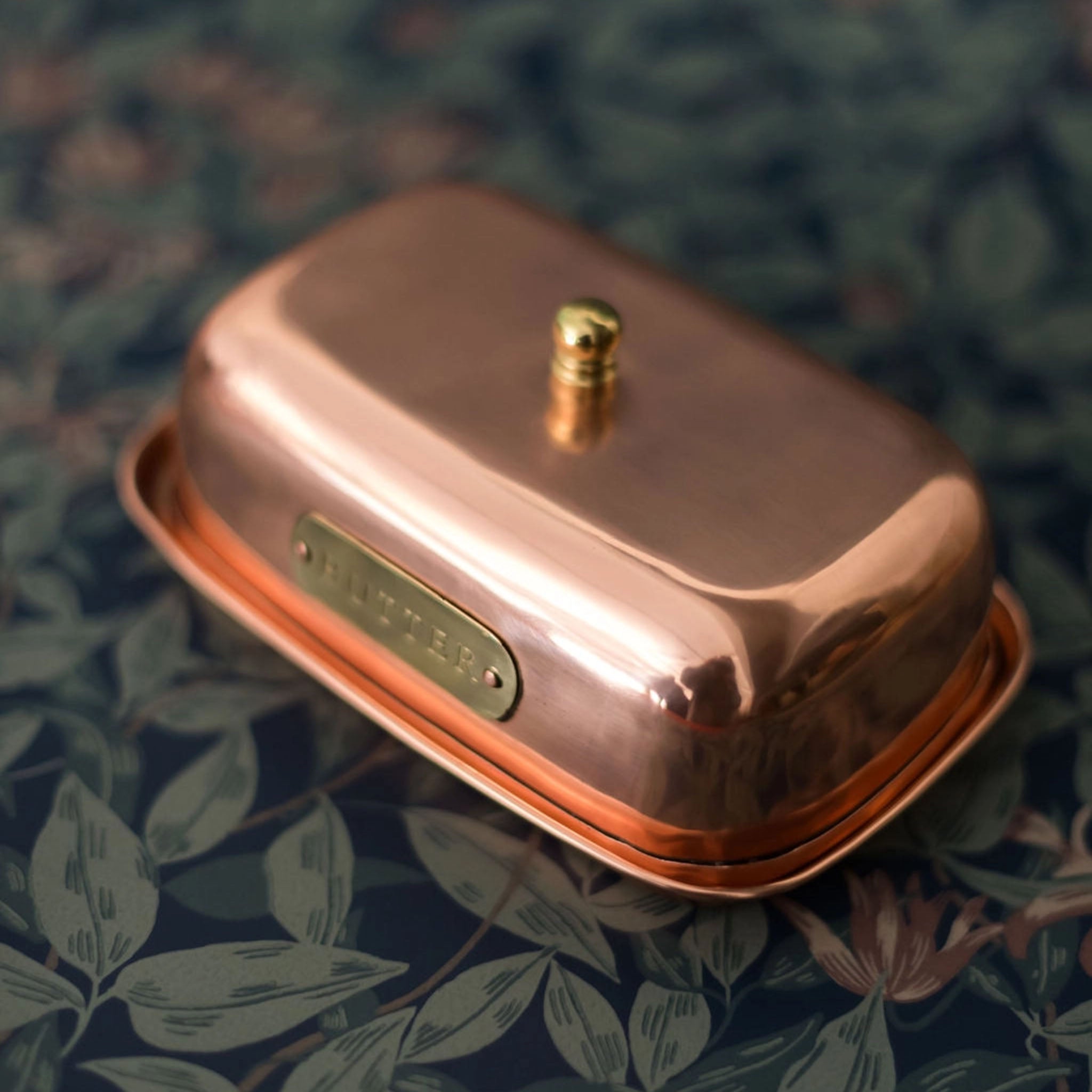 Heirloom Copper Butter Dish - Addison West