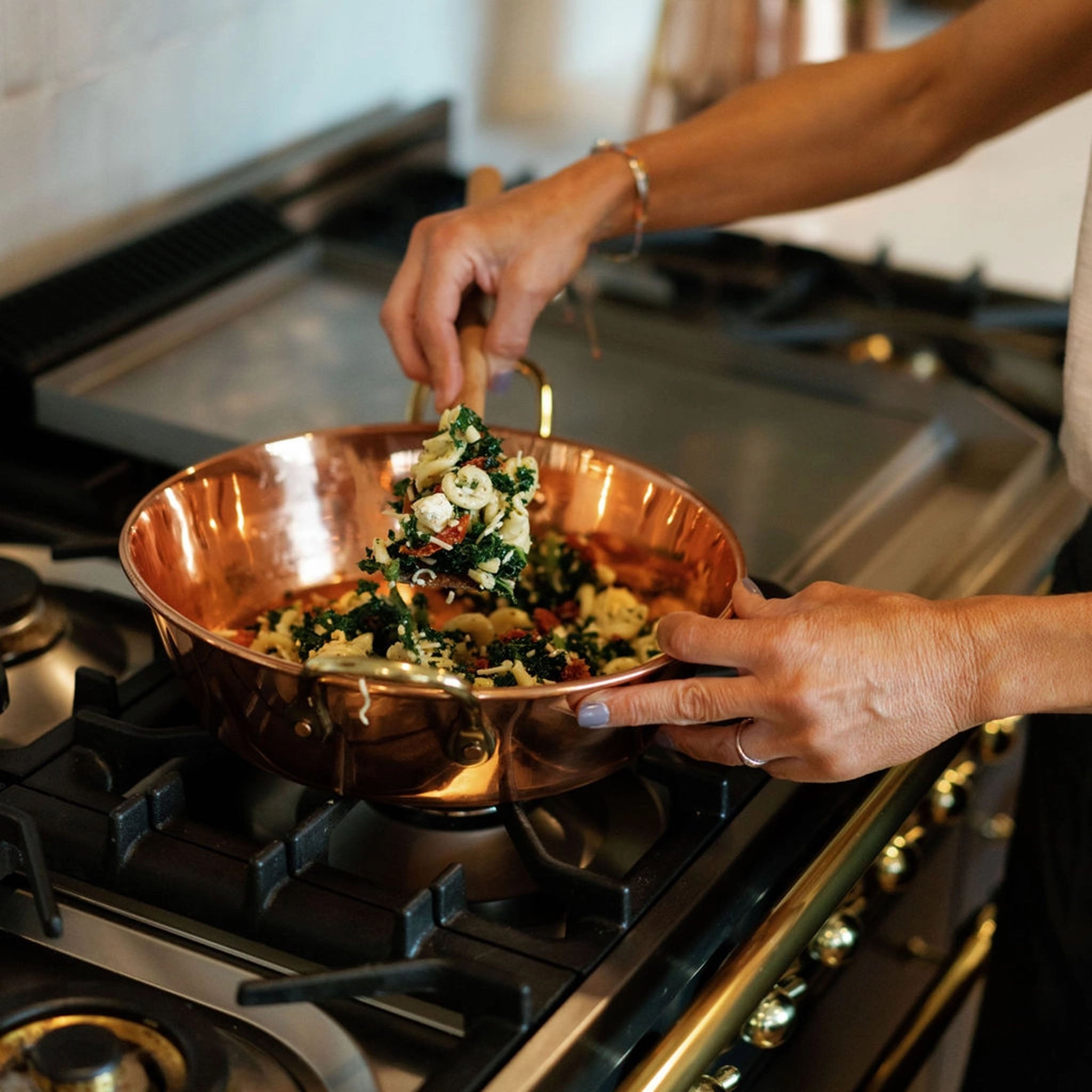 Heirloom Copper Fait Tout Pan - Addison West