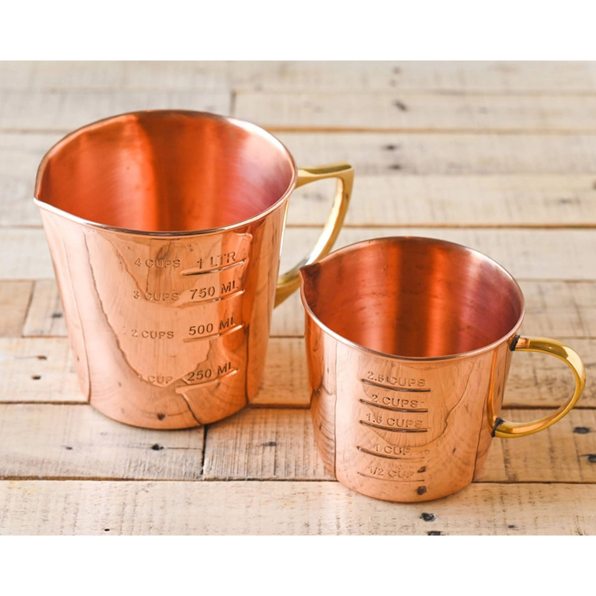Heirloom Copper Measuring Cup - 2.5 Cup - Addison West
