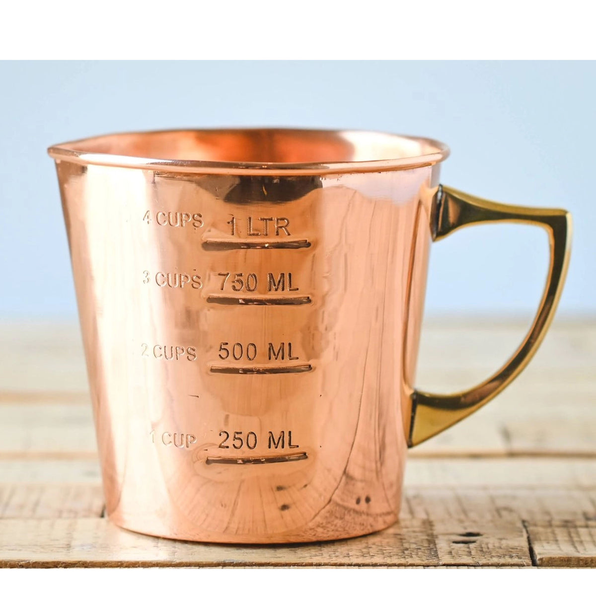 Heirloom Copper Measuring Cup - 4 Cup - Addison West