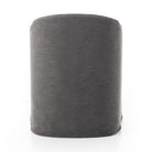 Back of Cove Dining Chair With Casters on a white background