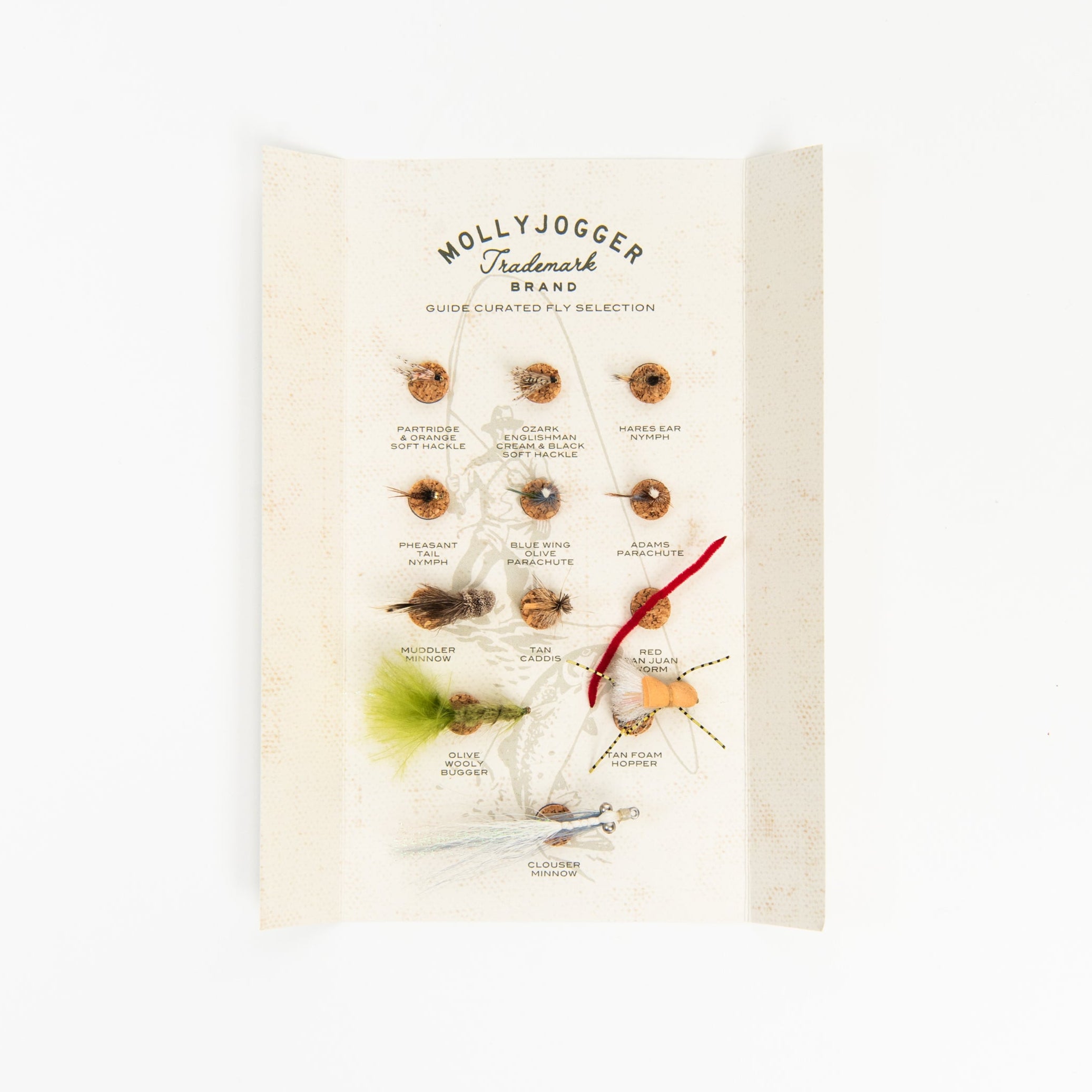 Guide Curated Fly Set on a white background at Addison West