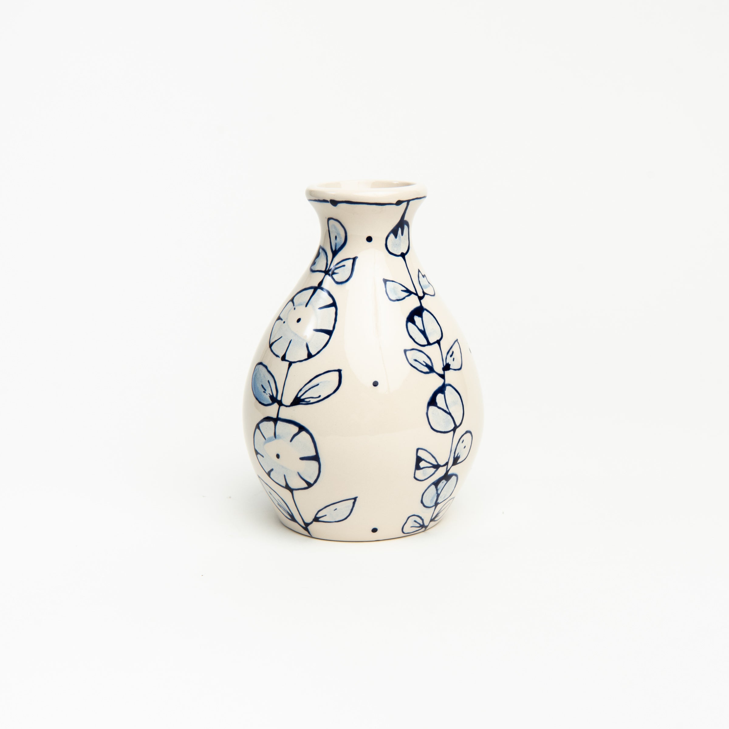 Stephanie Verdun Pear Vase on a white background at Addison West