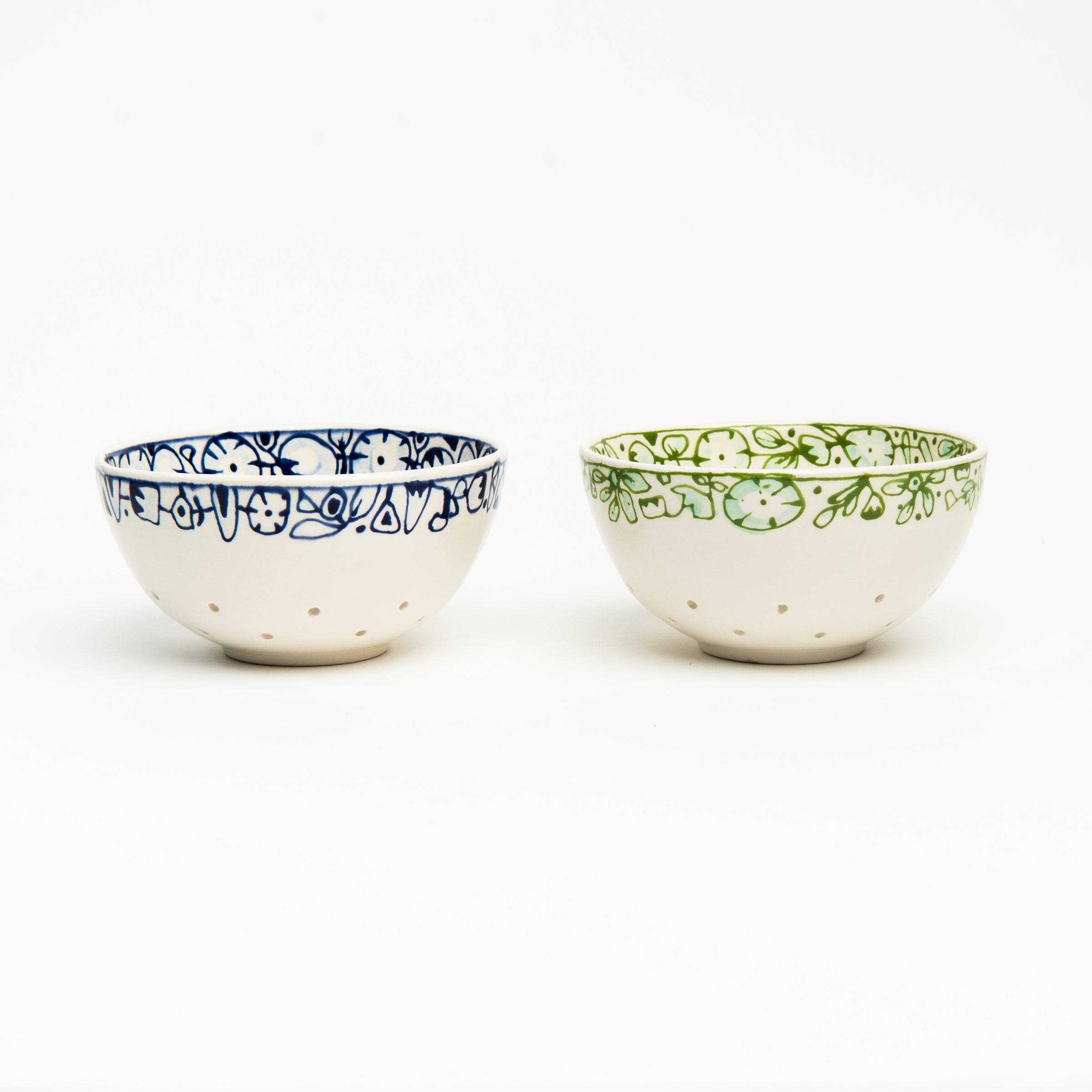 Stephanie Verdun Berry Bowls on a white background at Addison West