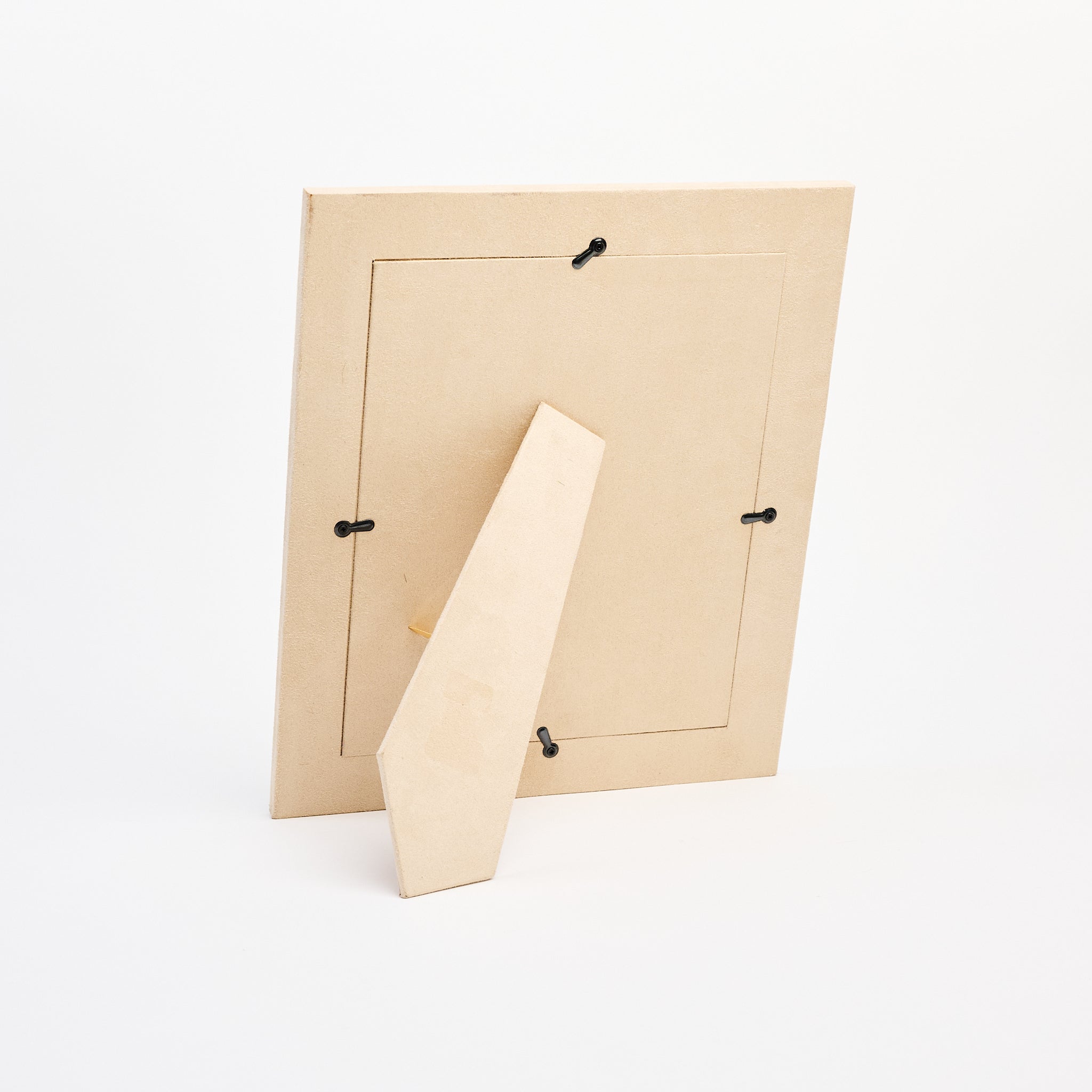 8" x 10" Harrington Hide Picture Frame on a white background at Addison West