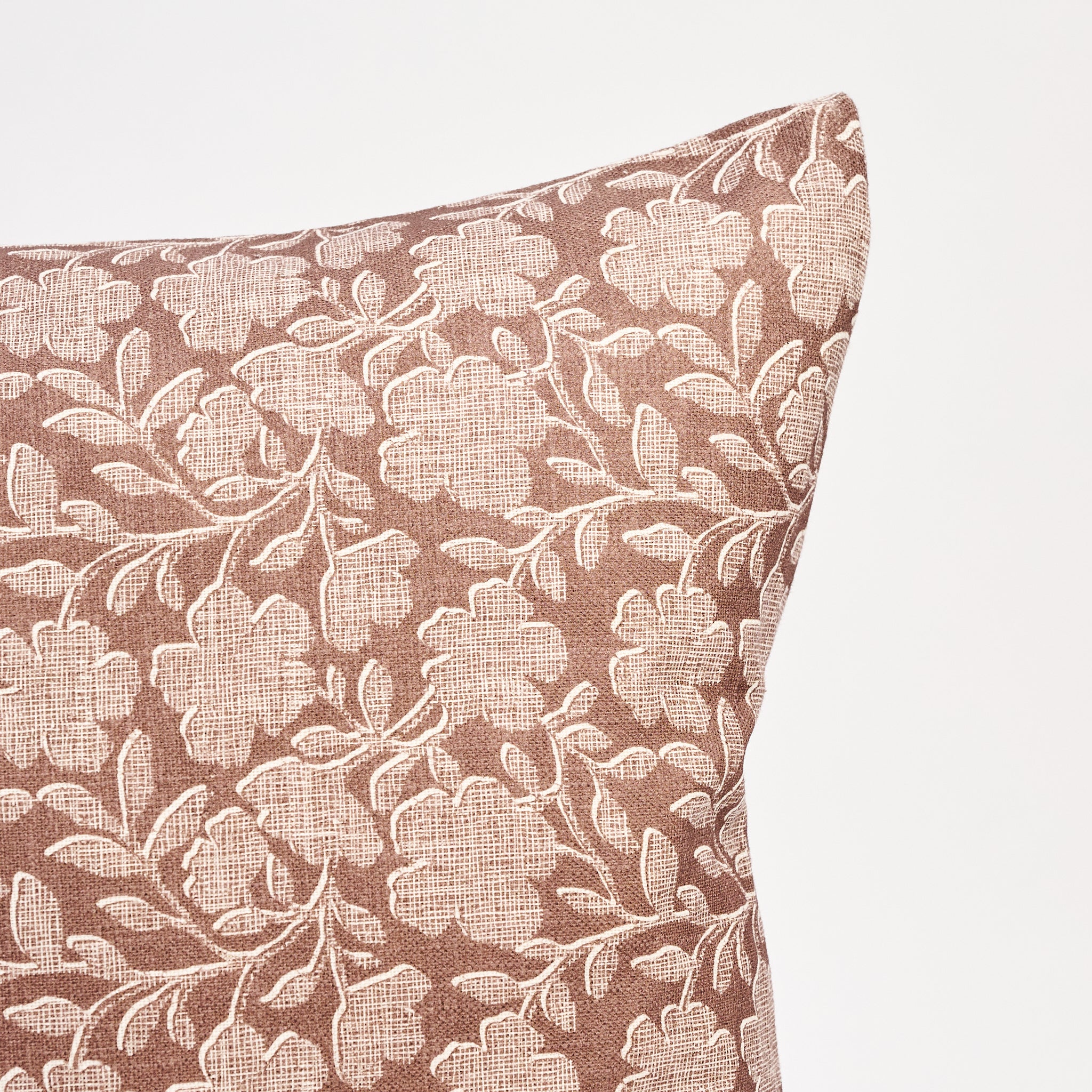 Hazel Pillow 20" x 20" on a white background at Addison West