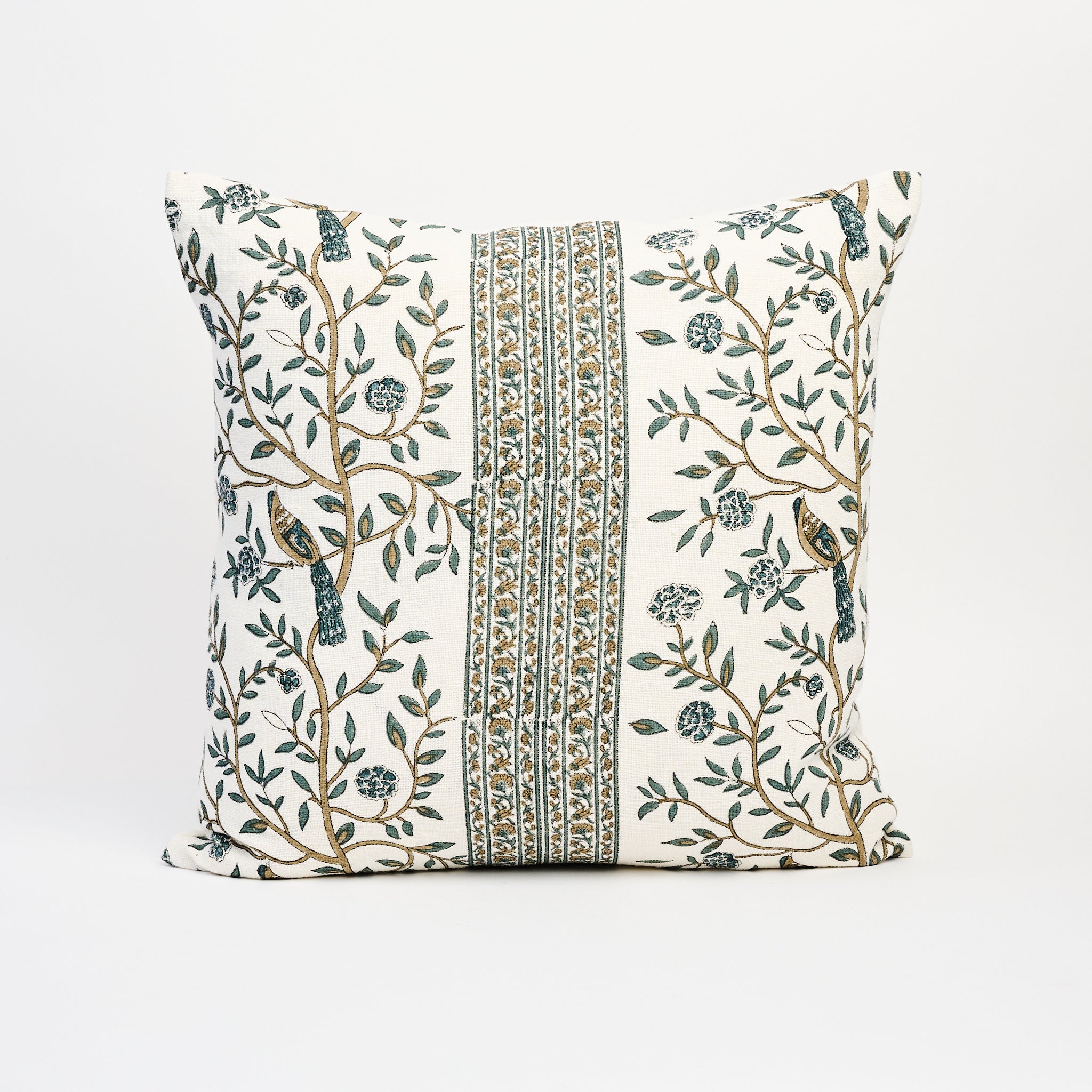 Chiraya Pillow 20" x 20" on a white background at Addison West