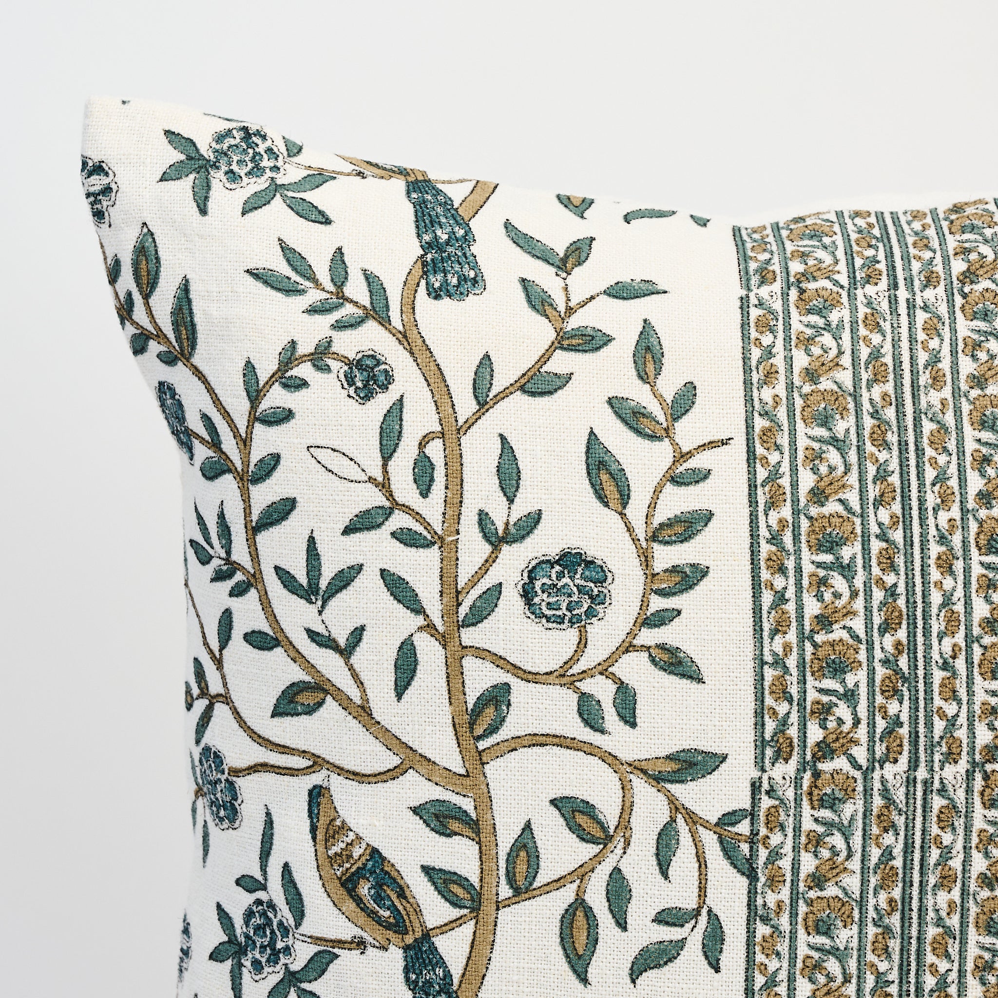 Chiraya Pillow 20" x 20" on a white background at Addison West