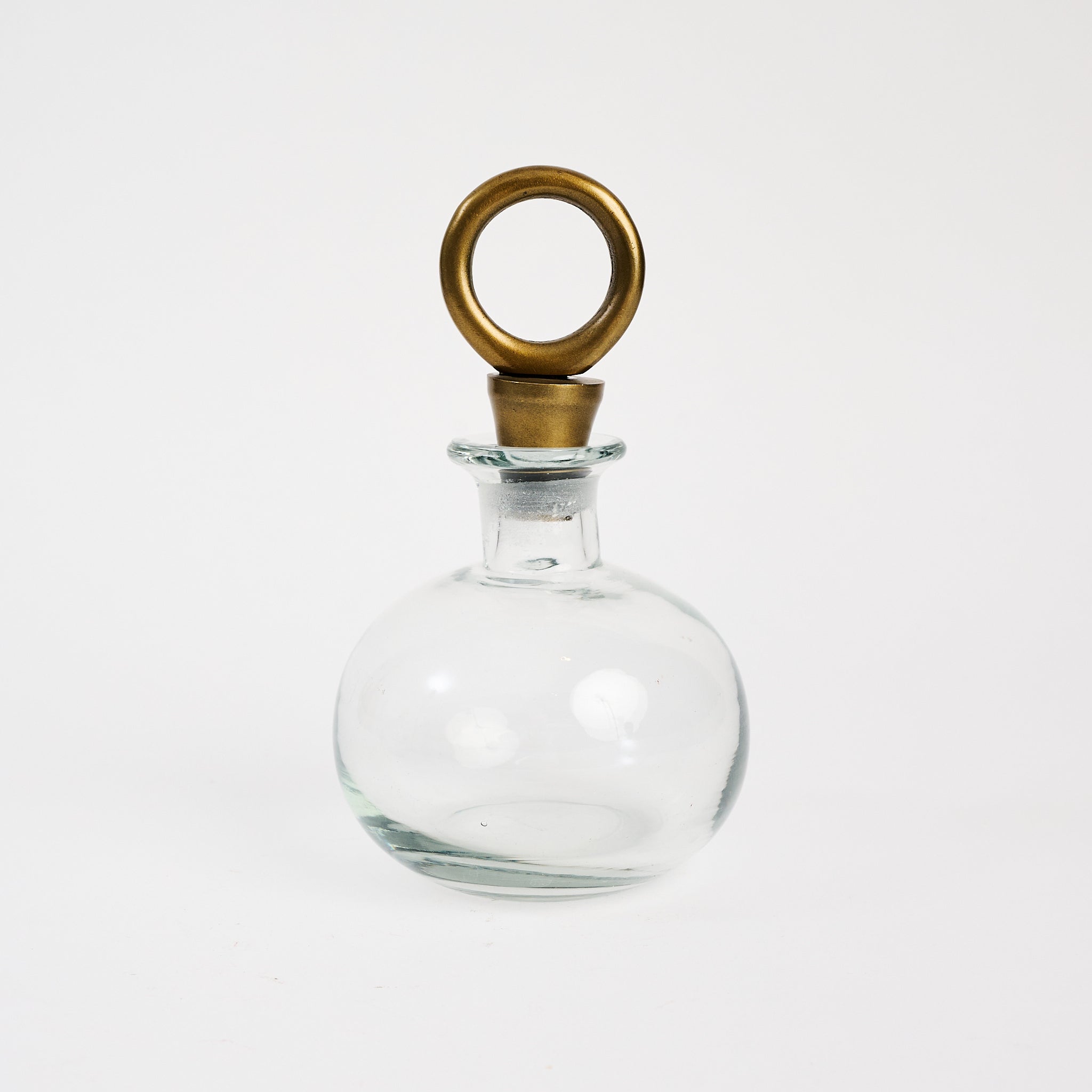 Carafe with Ring Stopper on a white background at Addison West