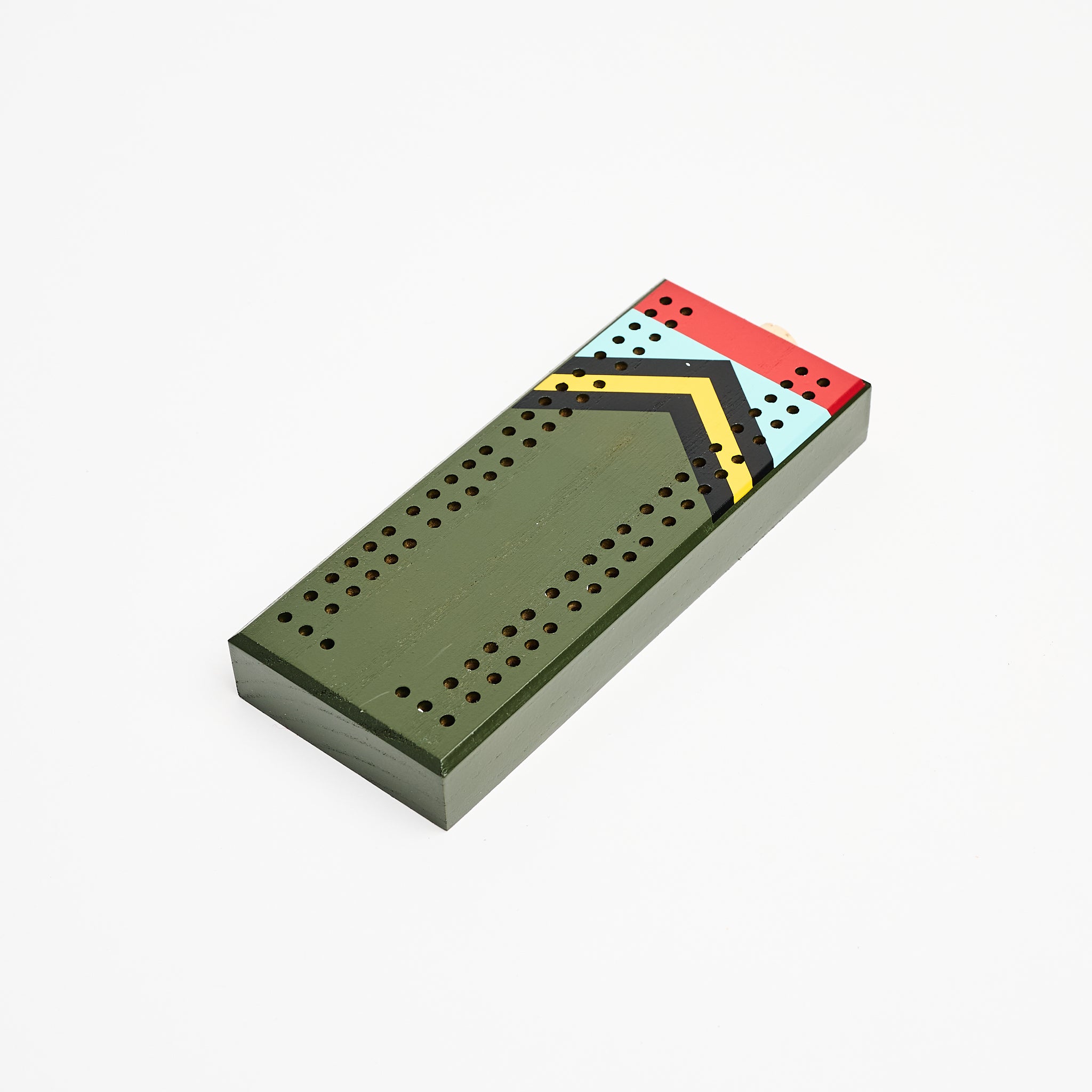 Sanborn Canoe Scout Pocket Cribbage Board on a white background at Addison West