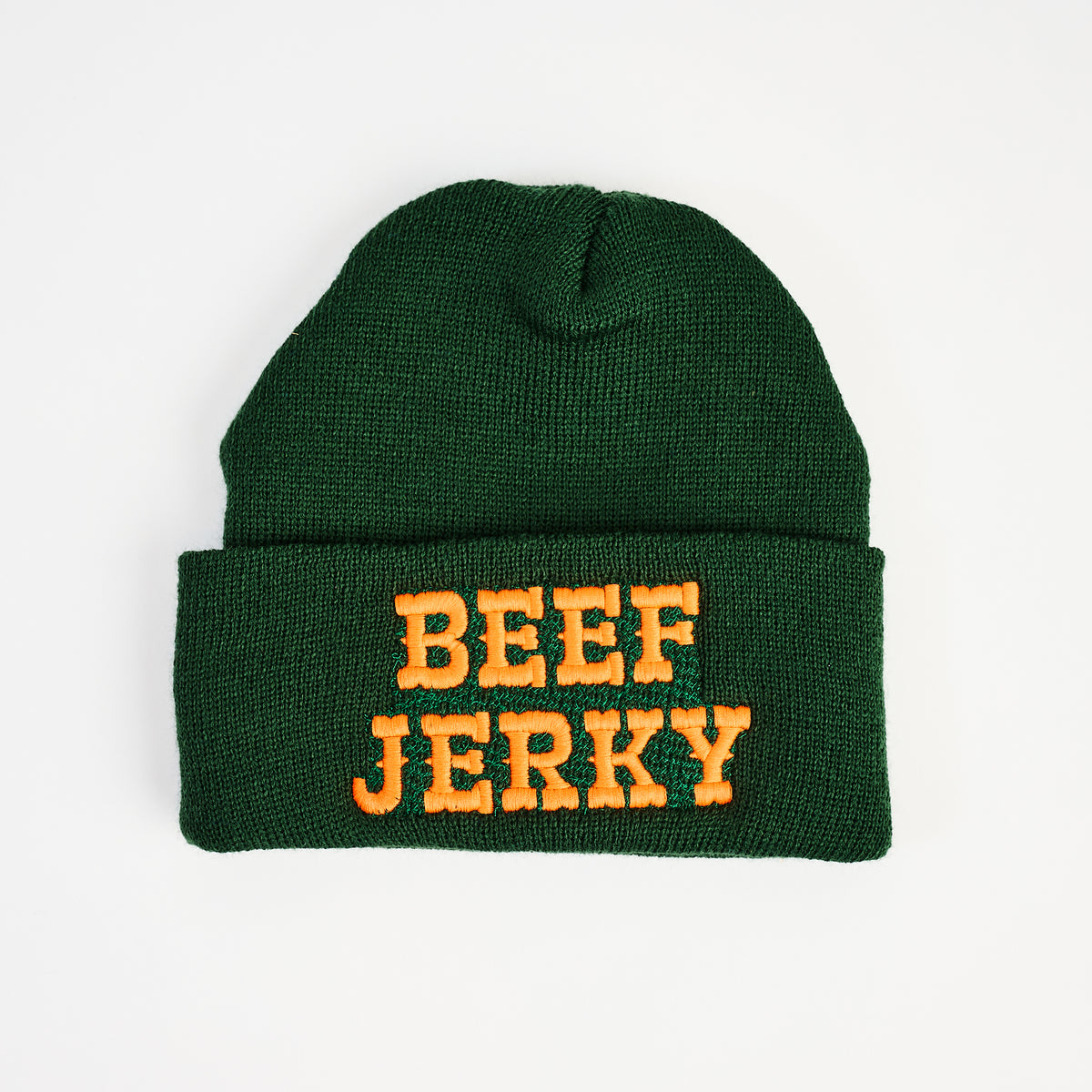 Beef Jerky Beanie on a white background at Addison West
