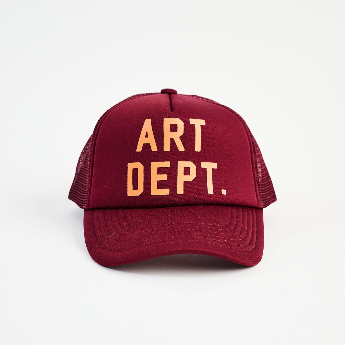Art Dept. Trucker Hat on a white background at Addison West