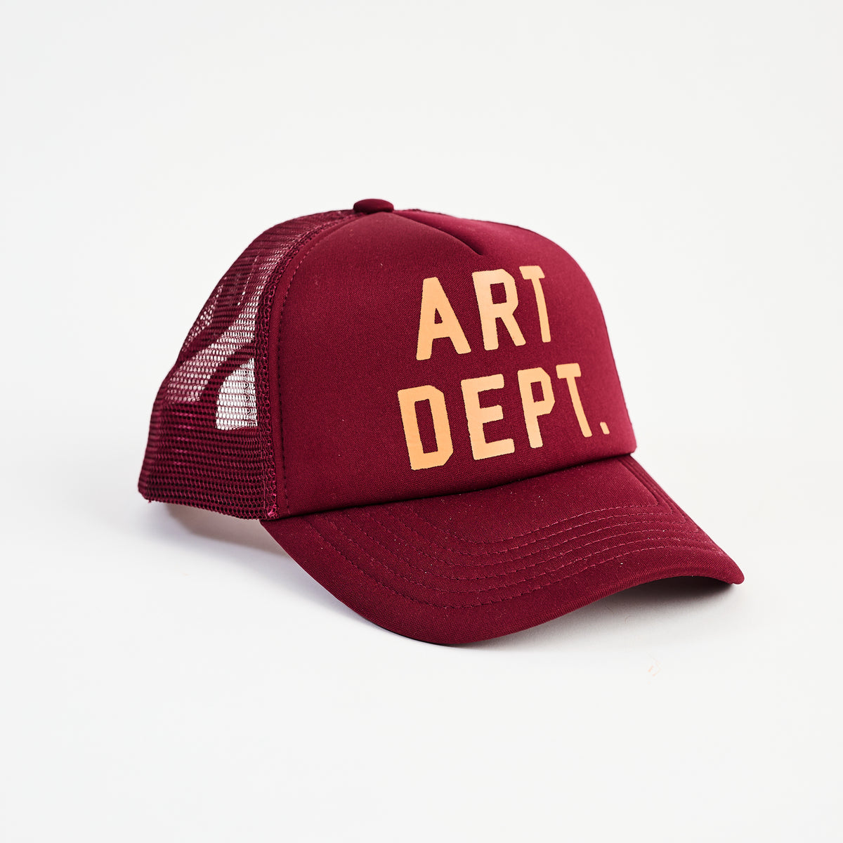 Art Dept. Trucker Hat on a white background at Addison West