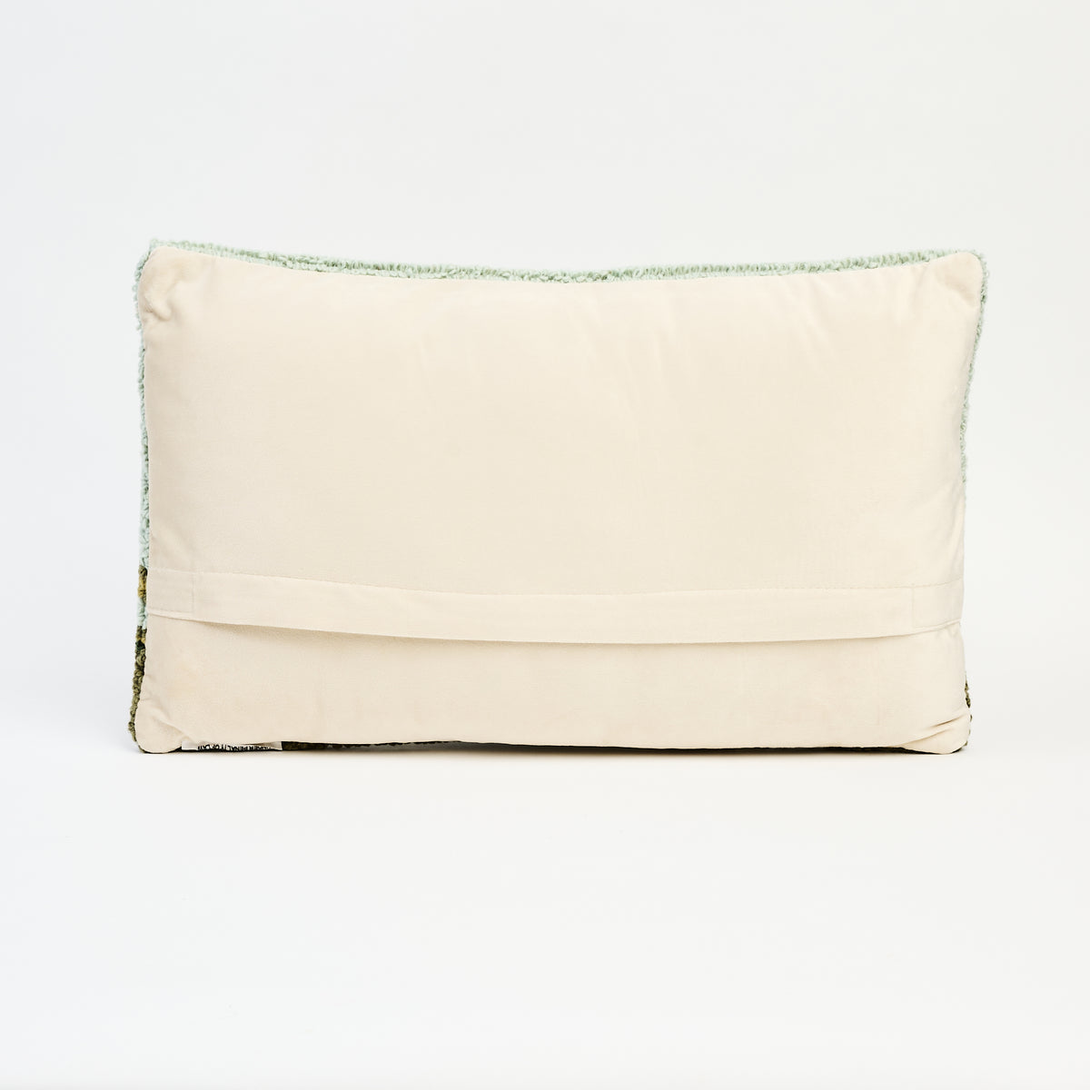 Warren Kimble Horses Hand Hooked Pillow on a white background at Addison West