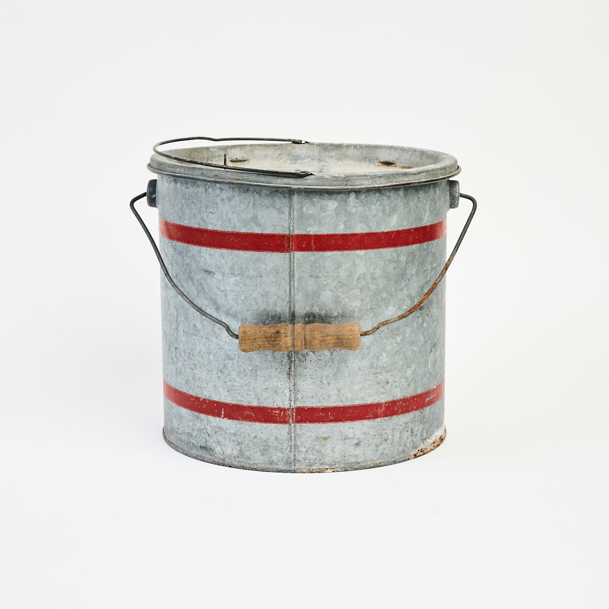 Vintage Bait Bucket on a white background at Addison West
