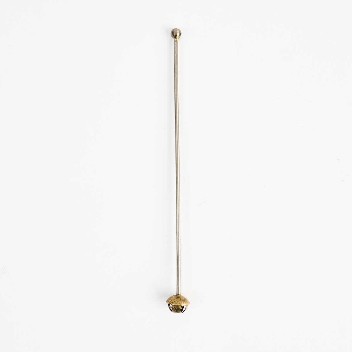 Holiday Bell Cocktail Stirrer on a white background at Addison West