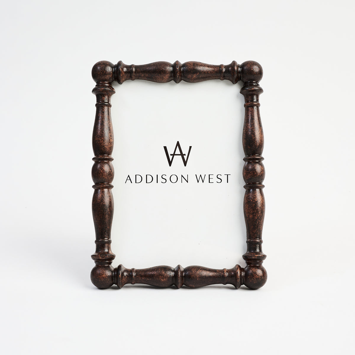 Spindle Picture Frame on a white background at Addison West