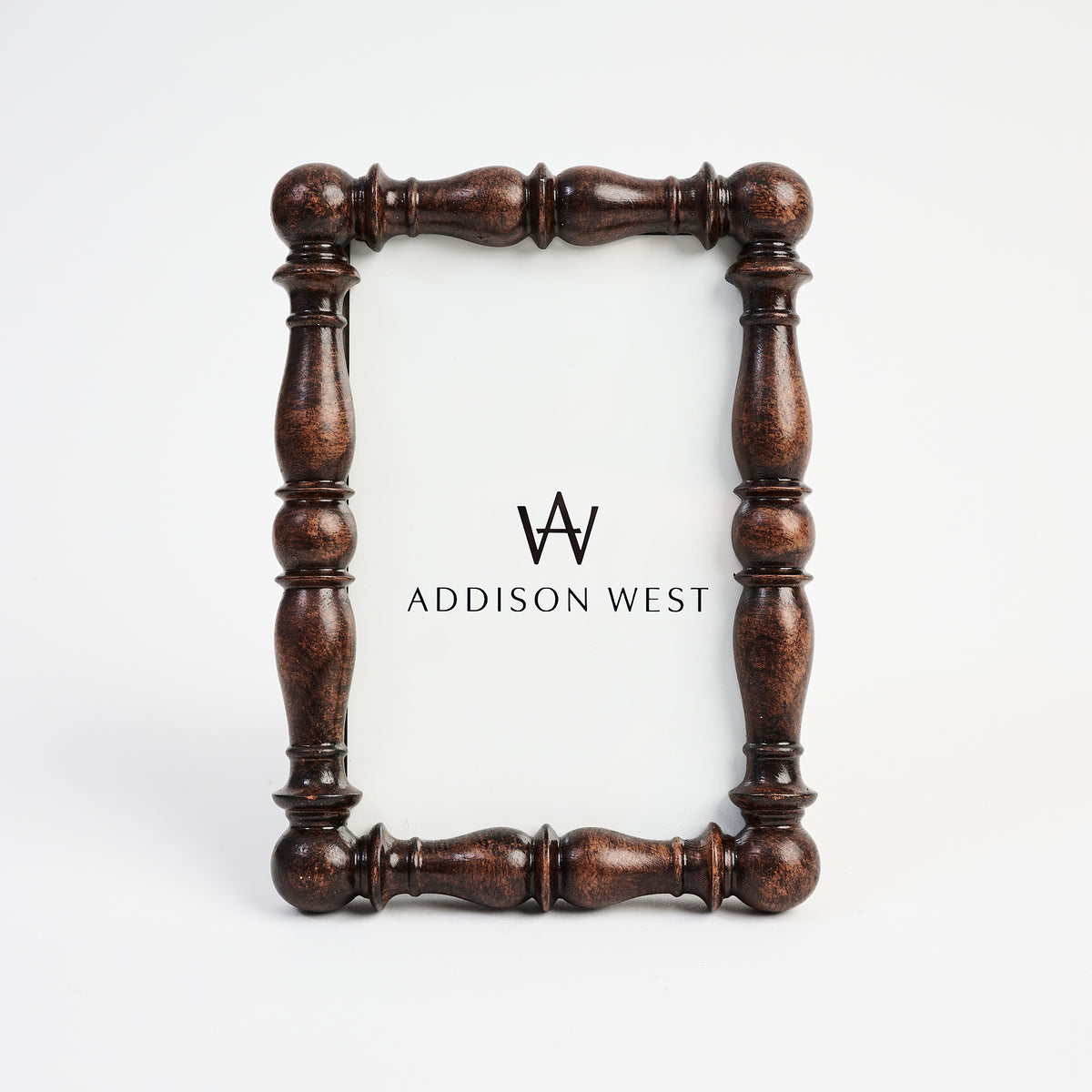 Spindle Picture Frame on a white background at Addison West