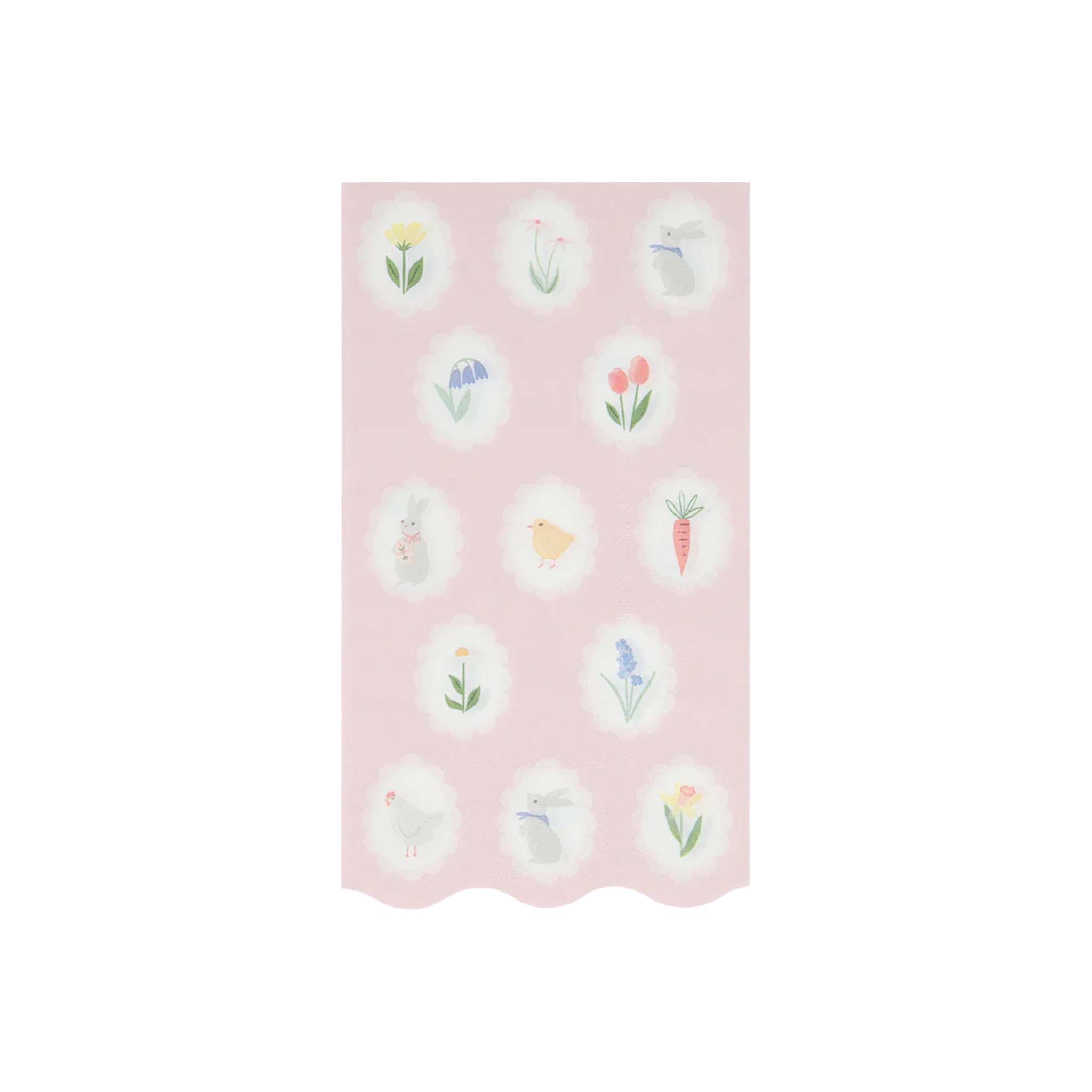 Meri meri Easter Cameo Guest Towels on a white background