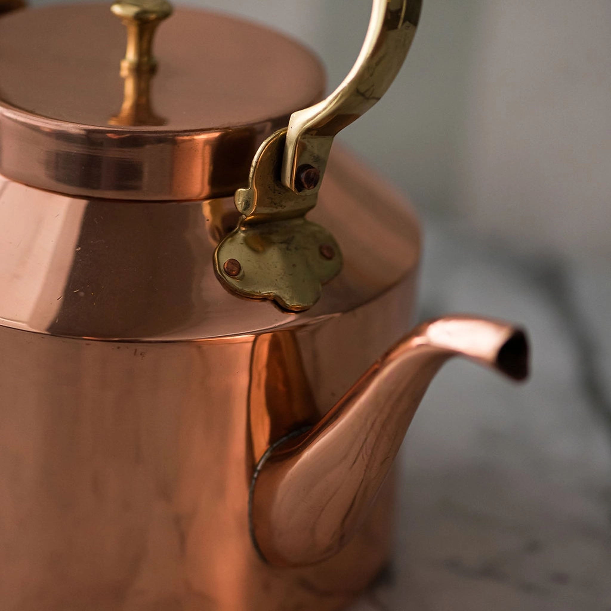 Heirloom English Copper Tea Kettle - Addison West