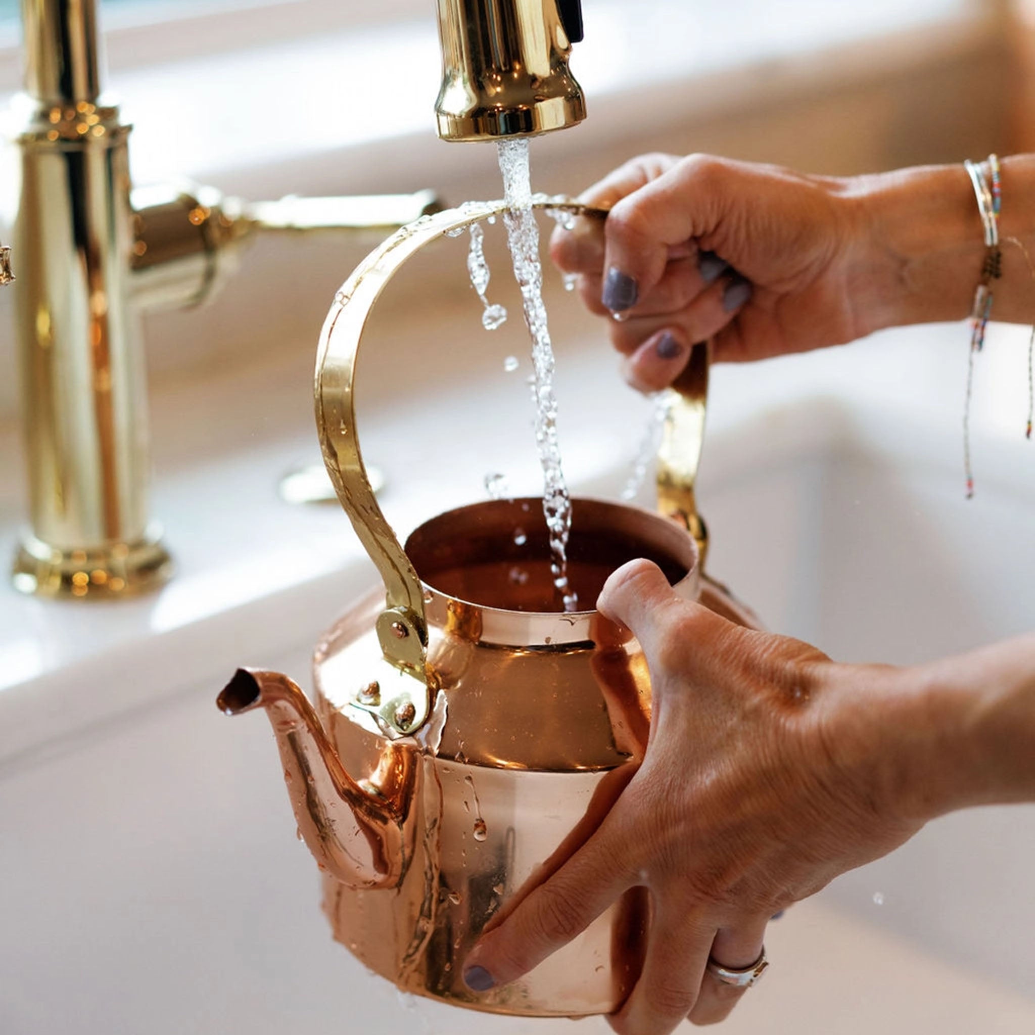 Heirloom English Copper Tea Kettle - Addison West