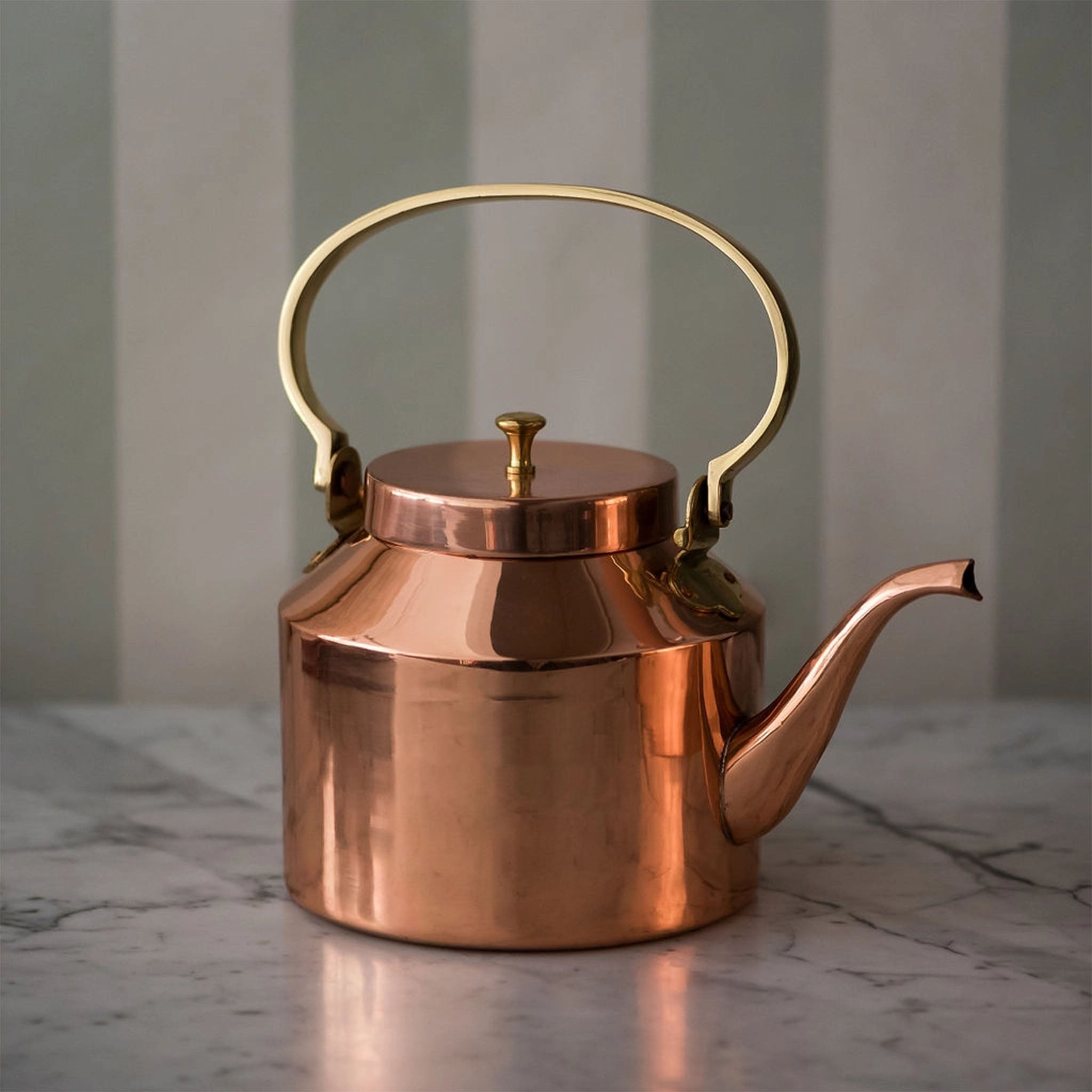 Heirloom English Copper Tea Kettle - Addison West