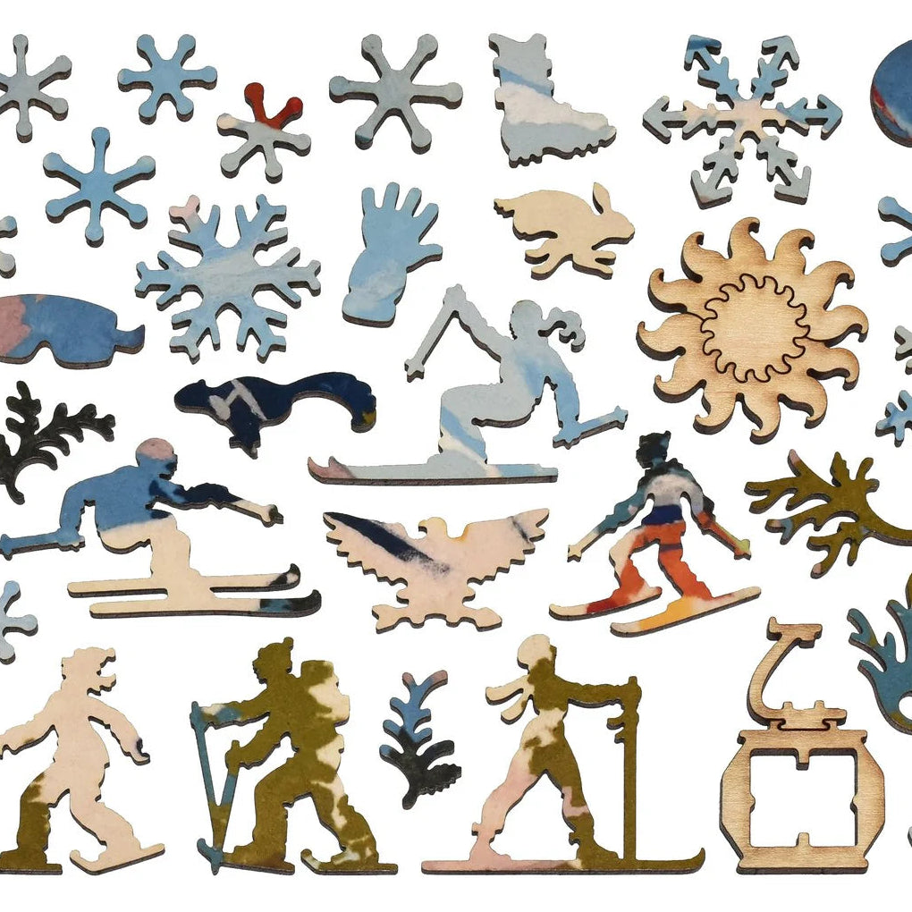 Liberty Puzzles First Tracks on a white background at Addison West