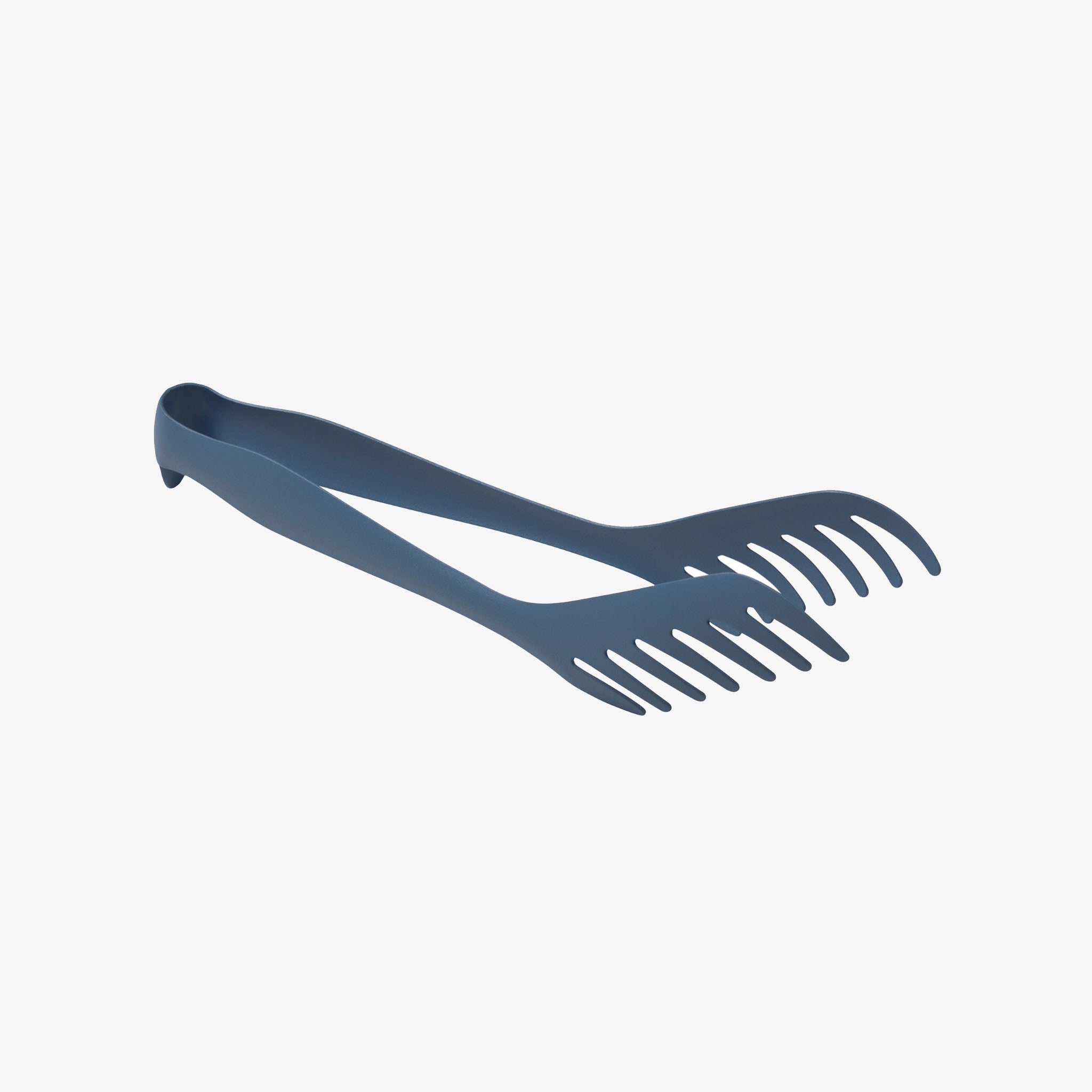 Forked French Serving Tongs in Pastel Blue - Addison West