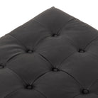 Four Hands Halston Ottoman In Heirloom Black - Addison West